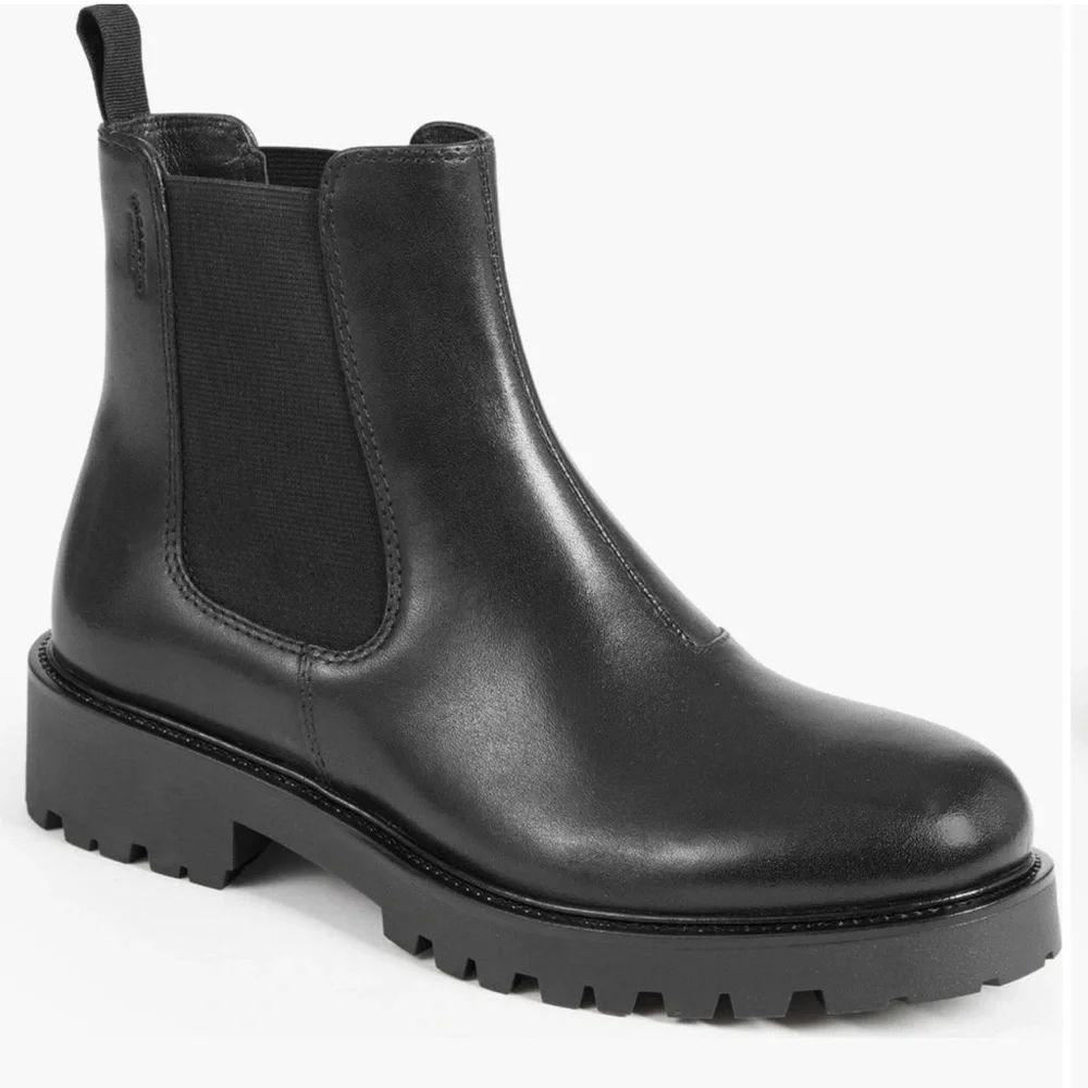 Vagabond Kenova Black Chelsea Boots 40=10
